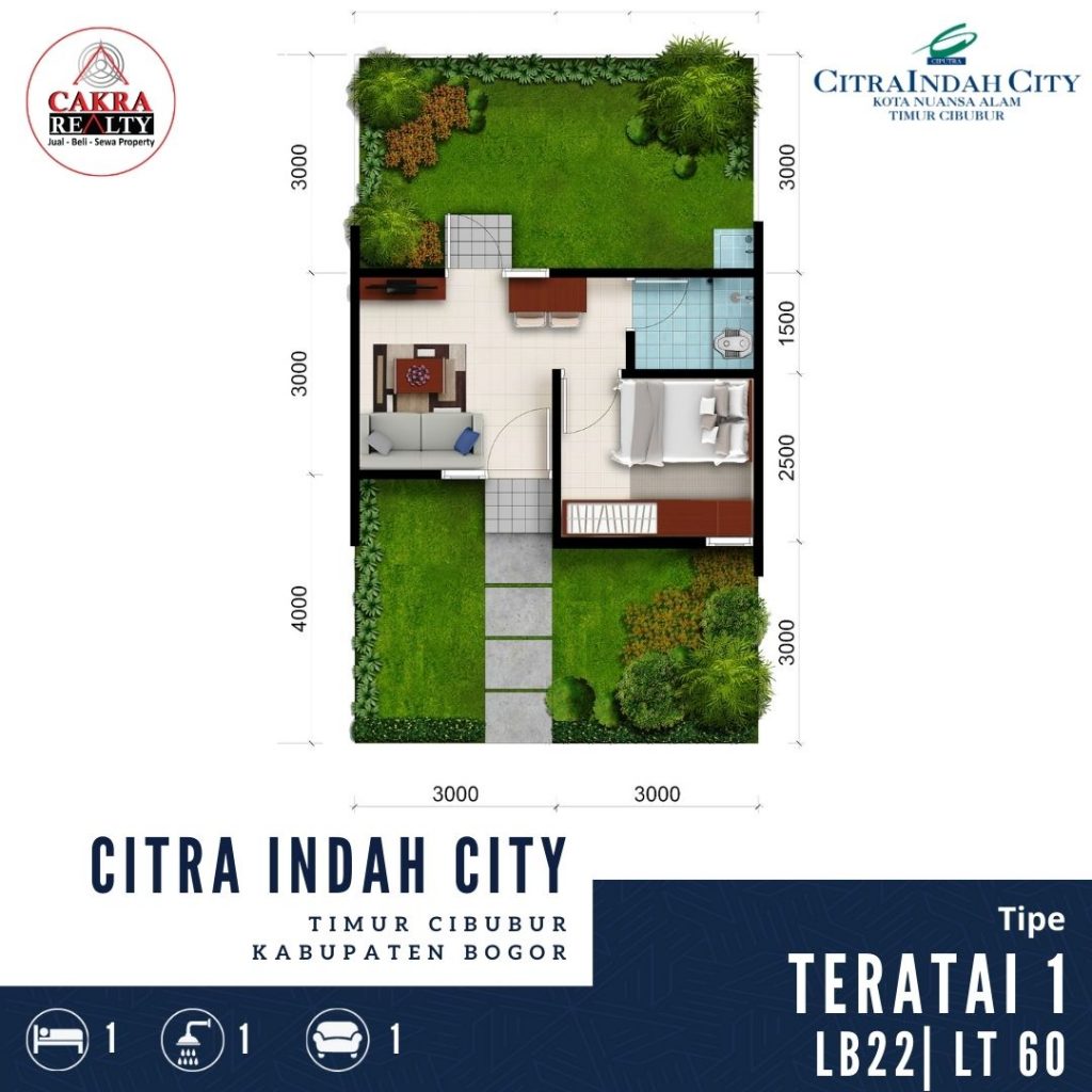 Citra Indah City Teratai