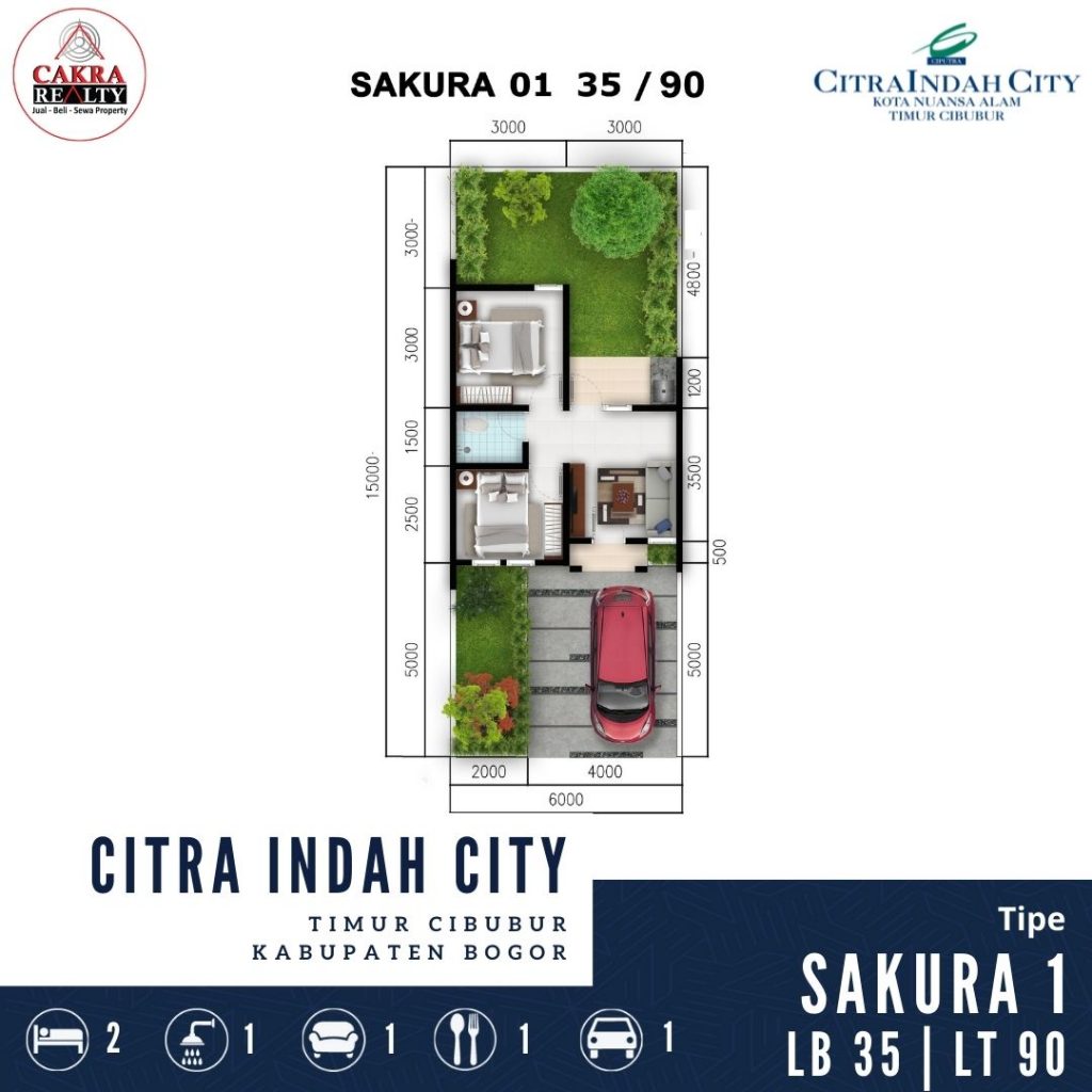 Citra Indah City Sakura