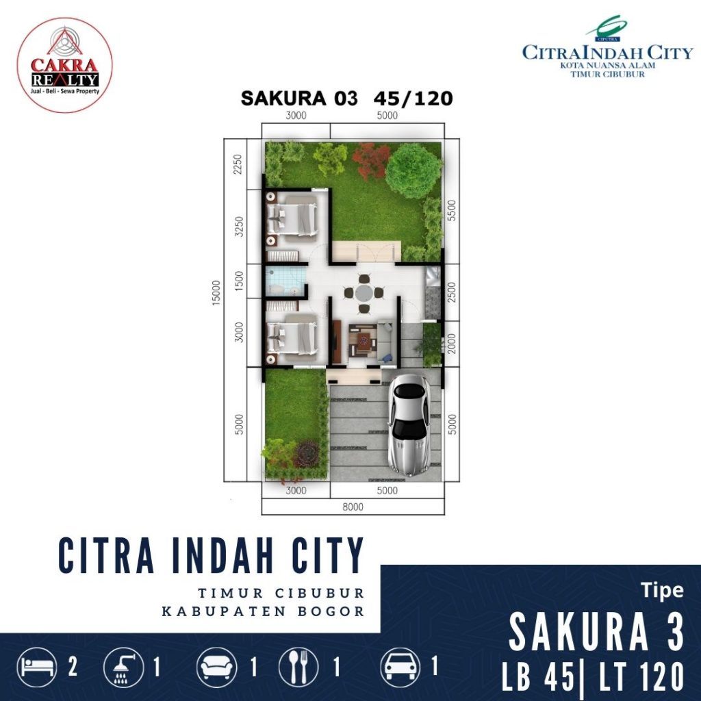Citra Indah City Sakura