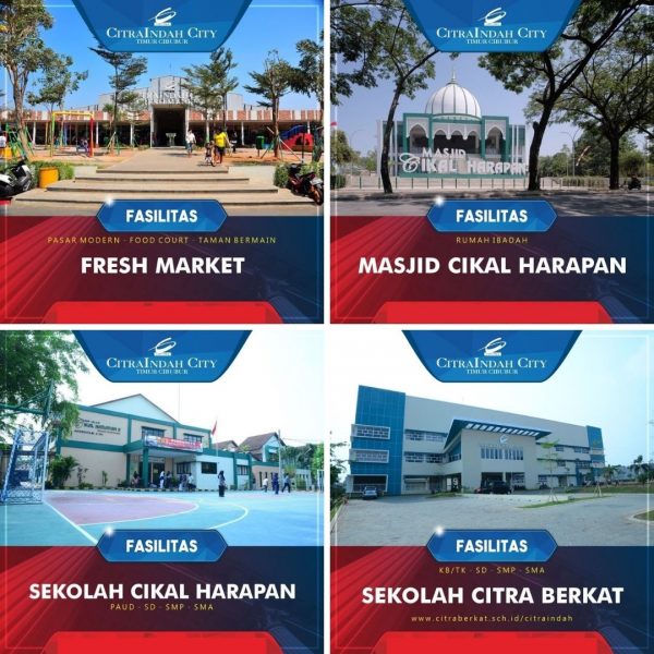 Citra Indah City Fasilitas
